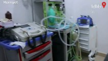 Esed rejimi İdlib Atarib'deki bir hastaneye saldırı düzenledi
