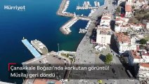 Çanakkale Boğazı’nda korkutan görüntü! Müsilaj geri döndü