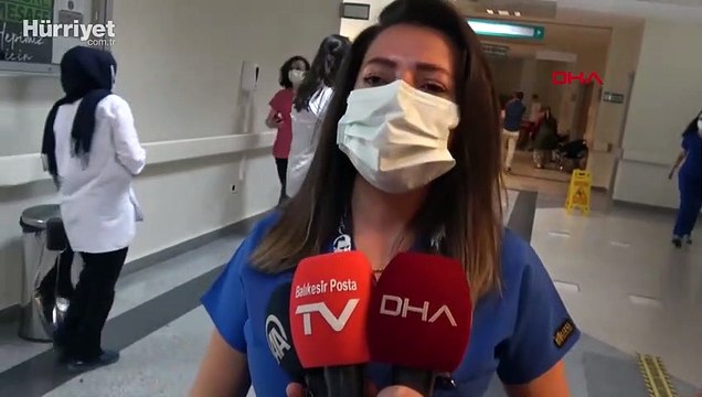 Bakan Koca'nın fotoğrafını paylaştığı Ebru hemşire keşke babama da aşı yapabilseydim