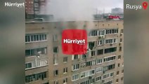 Rusya'da apartmanda doğal gaz patlaması! Bir kişi hayatını kaybetti
