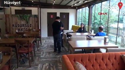 Down sendromlu bireyler, bu kafede çalışarak topluma entegre oluyor