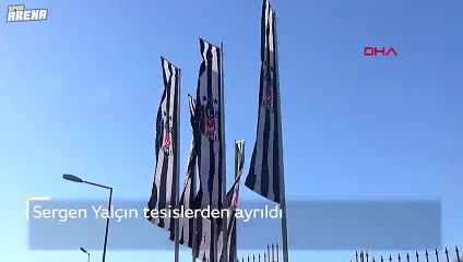 Beşiktaş'ta Sergen Yalçın tesislerde böyle ayrıldı!
