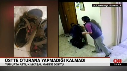 Alt komşuyu gizli kamera ele verdi