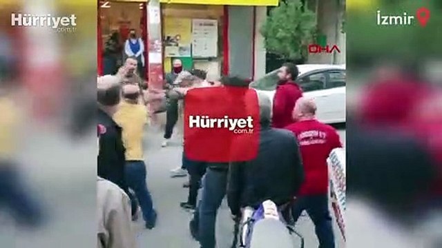 Yol verme tartışması bıçaklı, demir çubuklu kavgaya dönüştü