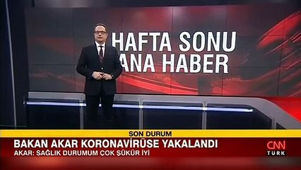 Son dakika haberi: Bakan Akar da koronavirüse yakalandı