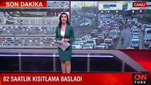 82 saatlik kısıtlama başladı