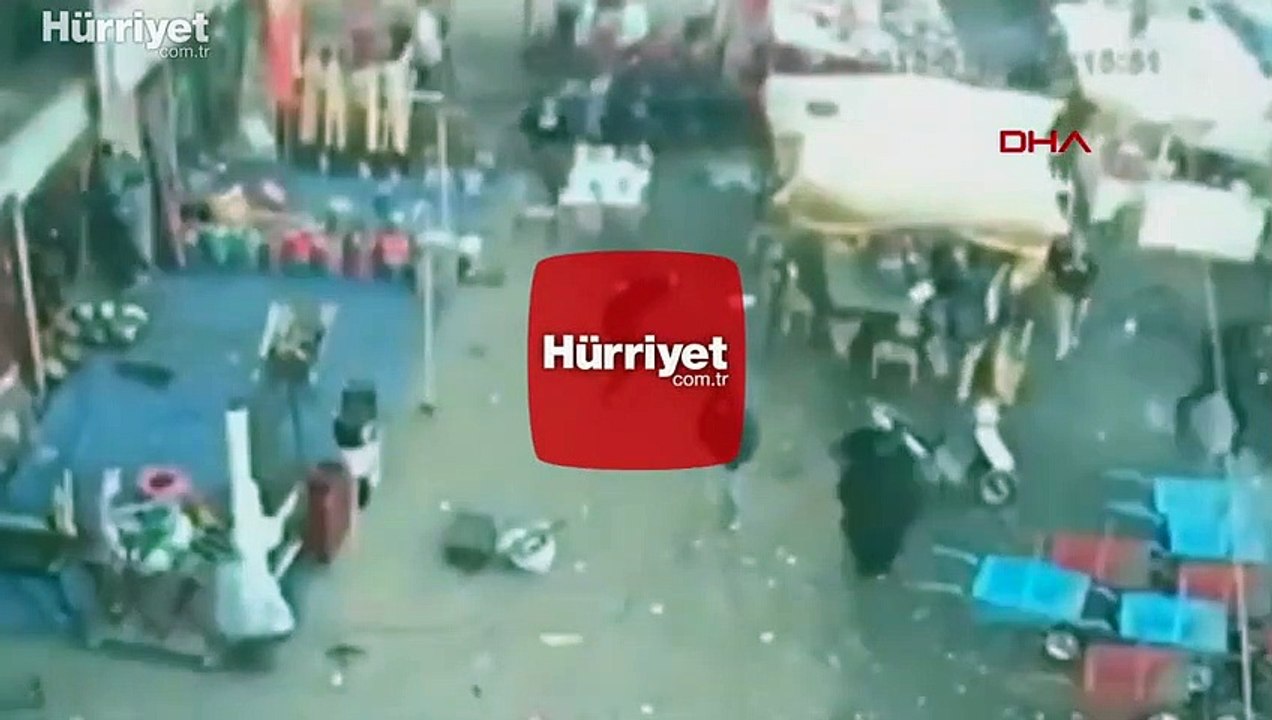 Irak'ın başkenti Bağdat'ta iki patlama meydana geldi! Patlama anına ilişkin yeni görüntüler