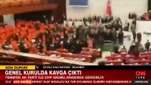 Meclis Genel Kurulu'nda AK Parti ve CHP milletvekilleri arasında tartışma çıktı