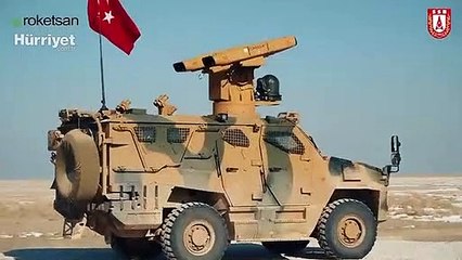 Roketsan'ın geliştirdiği 'Sungur' hava sistemi test atışlarına başladı