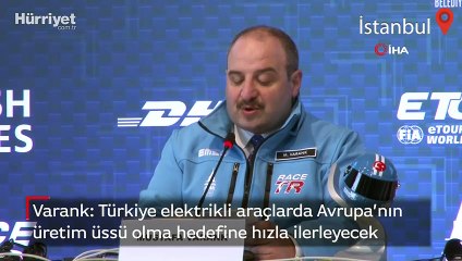 Download Video: Bakan Varank: Türkiye elektrikli araçlarda Avrupa’nın üretim üssü olma hedefine hızla ilerleyecek