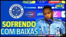 Cruzeiro: Rafa Silva e Gasolina lesionados