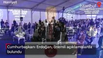 Cumhurbaşkanı Erdoğan, Kuzey Marmara Otoyolu'nun 7. kısmının açılışında açıklamalarda bulundu