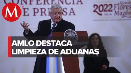 AMLO reconoce labor de aduanas para evitar tráfico de drogas, contrabando y corrupción
