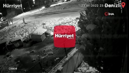 Otomobilden inip kardan adama uçan tekme attı