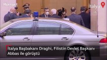 İtalya Başbakanı Draghi, Filistin Devlet Başkanı Abbas ile görüştü