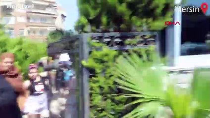 Apartmanın 4'üncü katında yangın paniği