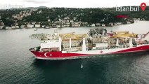 Yavuz Sondaj Gemisi Karadeniz'e açıldı