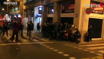 Rapçi Pablo Hasel'in tutuklanmasına karşı binlerce kişi sokağa döküldü