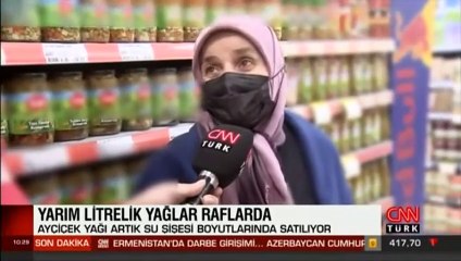 Ayçiçek yağında, bu kez de gramajlar azaldı