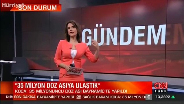 Bakan Koca, 'An itibariyle 35 Milyon doz aşıya ulaştık'