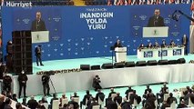 Cumhurbaşkanı Recep Tayyip Erdoğan, partisinin Trabzon 7. Olağan İl Kongresi'nde konuştu