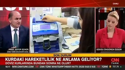 Prof. Dr. Sefer Şener değerlendirdi: Kurlarda bundan sonra ne olur? Döviz kurlarındaki hareketliliğin nedeni...