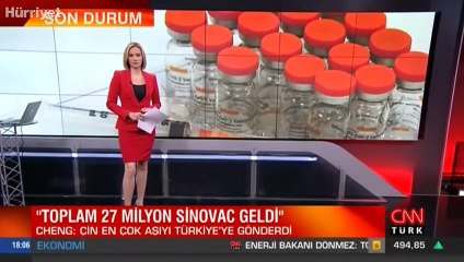 Çin'den Türkiye'ye gelen aşı sayısı belli oldu