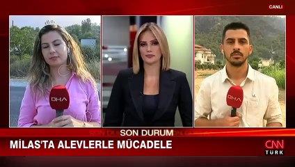 Yangınlarda son durum! Marmaris'ten sevindiren haber