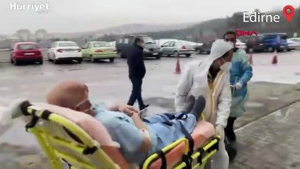 Keşan'da peynir fabrikasında amonyak tankı patladı