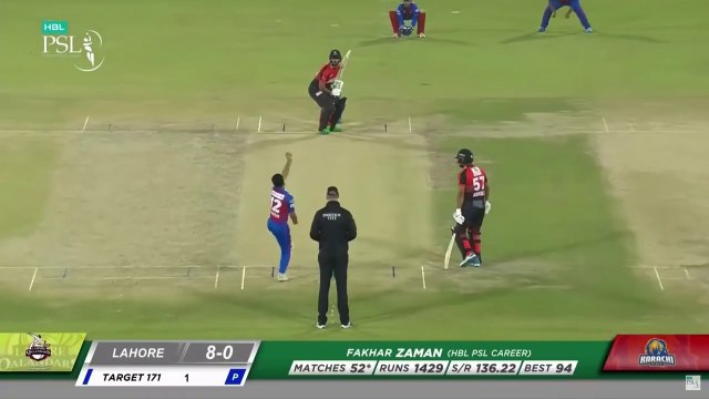Fakhar Zaman Epic Century Against Karachi _ Lahore Qalandars vs Karachi Kings _HD