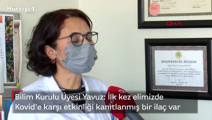 Download Video: Bilim Kurulu Üyesi Yavuz: İlk kez elimizde Kovid'e karşı etkinliği kanıtlanmış bir ilaç var