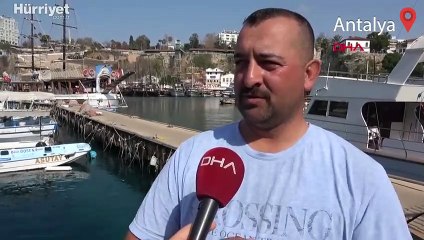 Antalya'da zehirli balığın anlık teması, balıkçıyı hastanelik etti