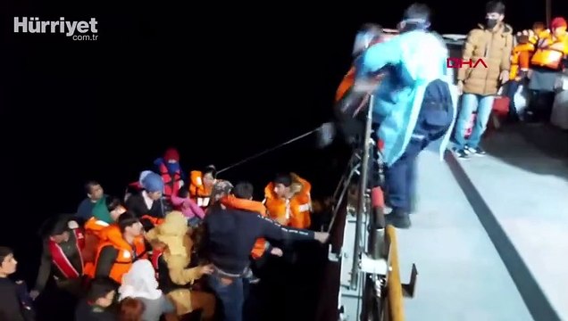 9 ayda Yunanistan'ın geri ittiği 1541 kaçak göçmen kurtarıldı