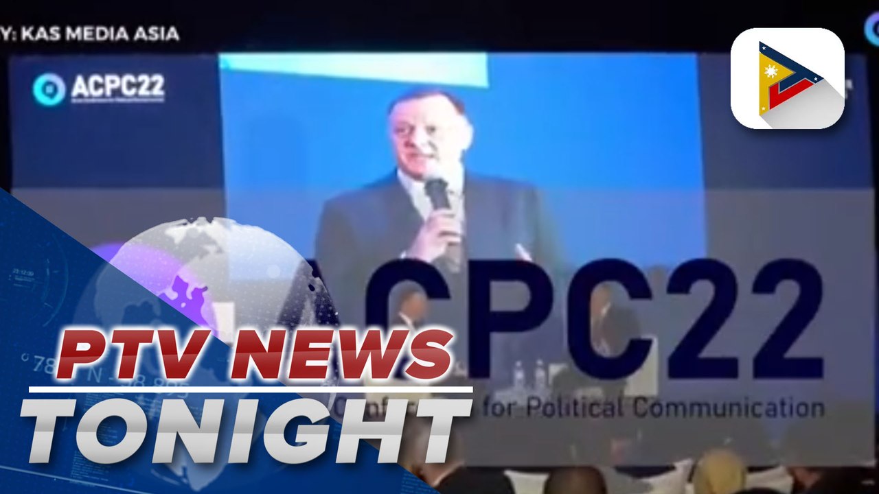 2 PTV reporters, other Filipino journalists represent PH in Asian Conference for Political Communication 2022 in Singapore