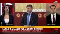 Yeni Hazine ve Maliye Bakanı Nureddin Nebati oldu