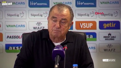Fatih Terim: 2 puan kaybettiğimiz için üzgünüm