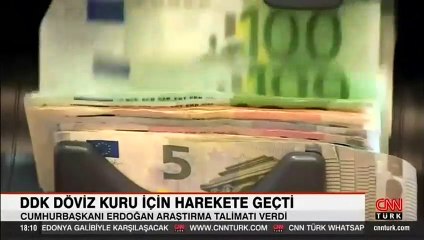 DDK döviz kuru için harekete geçti