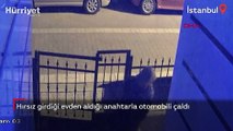 Hırsız girdiği evden aldığı anahtarla otomobili çaldı