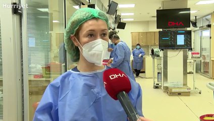 Yoğun bakımda sevindiren düşüş