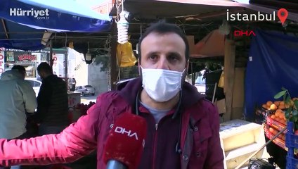 Esenyurt'ta dehşet anları  otomobil kadınlara çarpıp manava girdi