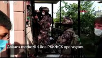 Ankara merkezli 4 ilde PKK/KCK operasyonu