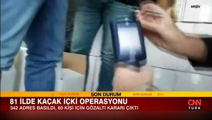 Sahte içki için harekete geçildi