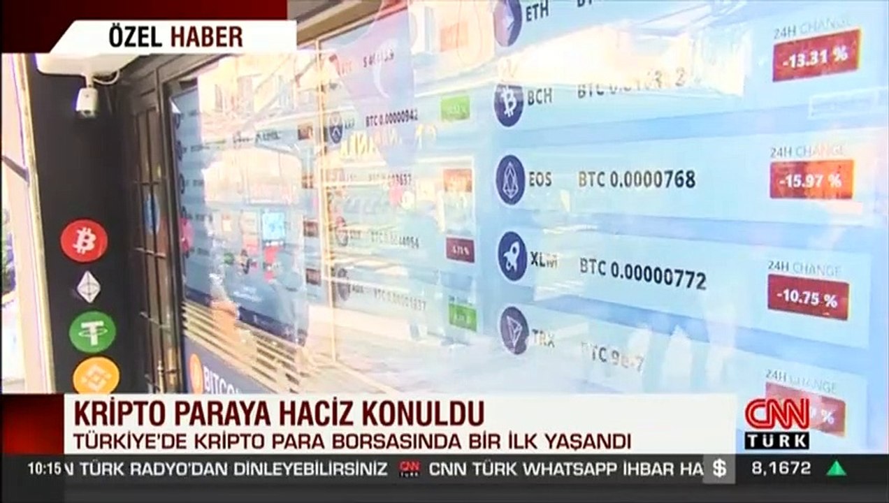 Türkiye’de ilk defa kripto paraya haciz geldi!