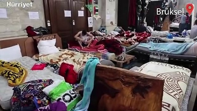 Belçika'da 400 kağıtsız 40 gündür açlık grevinde