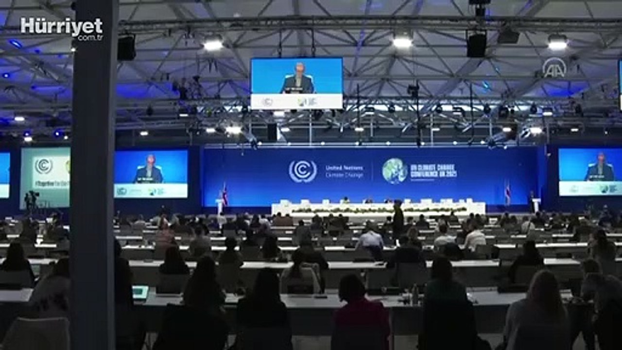 Bakan Murat Kurum, COP26 Zirvesi'nde konuştu