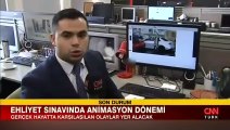 Ehliyet sınavında animasyon dönemi