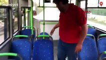 'Pes' dedirten hırsızlık! Seyahat ettikleri otobüsün koltuklarını çaldılar