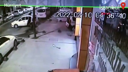 Otomobil farlarını saniyeler içinde böyle çaldılar