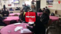 Kağıthane'de iki ayrı kıraathaneye baskın! 48 kişiye ceza yağdı