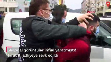 İşitme engelli kişiyi darp etmişti! Adliyeye sevk edildi